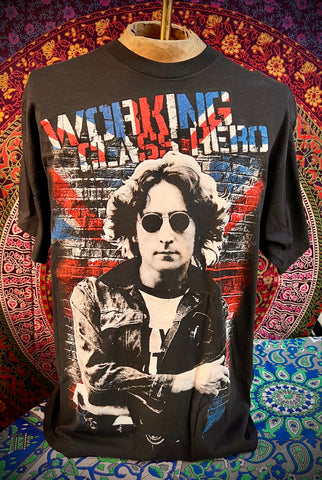 “Working Class Hero” John Lennon Size 1XL Shirt