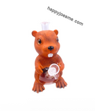 9” Acrylic/Glass Squirrel Waterpipe