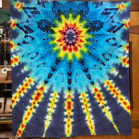43x58" Tie-Dye Tapestry/Curtain by Don Martin