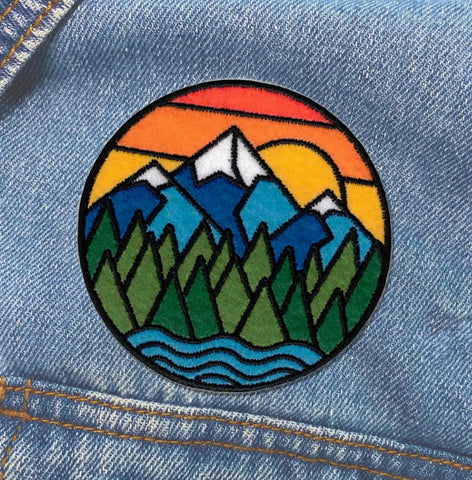 Mountain Sunset Patch