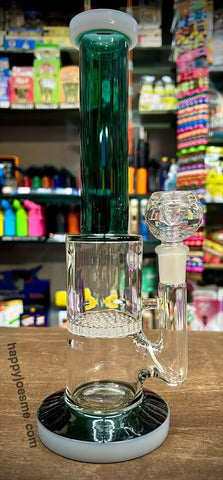 10” Single Honeycomb Straight Neck Waterpipe