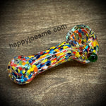 Multicolor Frit Handpipe
