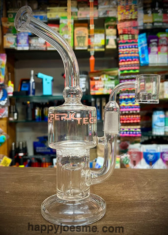 Perk Tech Bent Neck W/ Fritted Disc Perc/Unknown Perc