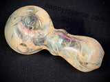 Heavy Silver Fumed Handpipe