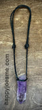 Large Amethyst Adjustable Necklace