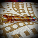 Dichro Swirl Glass Chillum