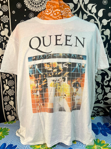 XXXL Queen Graphic Band Short Sleeve T-Shirt