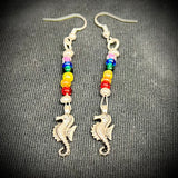 925 Silver Rainbow Earrings