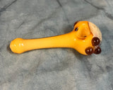 Yellow Handpipe W/Colored Front