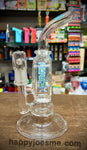 8" Perk Tech Bent Neck Rig w/Fritted Disc Perc