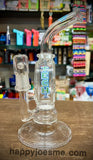 8" Perk Tech Bent Neck Rig w/Fritted Disc Perc