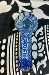 4” Rock Glass Chunky Swirl Handpipe