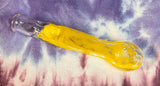 3.5" Yellow Frit W/1 Bump Chillum