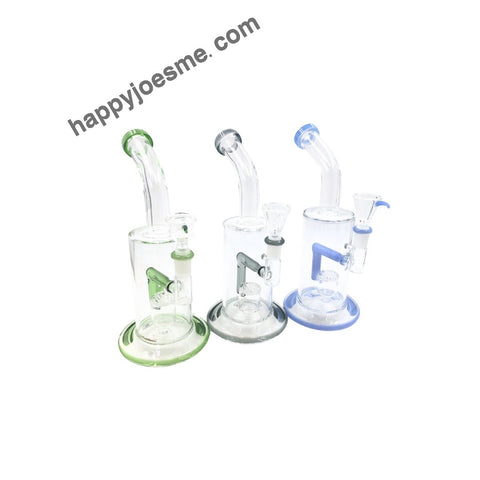 9” Single Perc Bent Neck Waterpipe