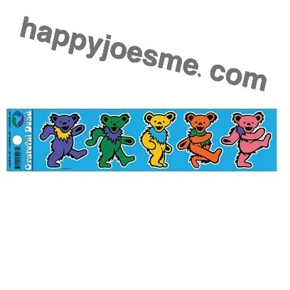 Grateful Dead Dancing Bears Bumper Sticker