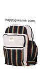 Hemp Backpack Rasta Stripe