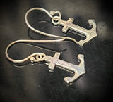 Anchor 925 Sterling Silver Earrings