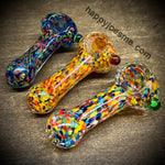 Multicolor Frit Handpipe