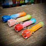 Glass Chillum W/Arms