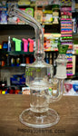 Perk Tech Slightly Bent Neck W/ Fritted Disc Perc