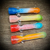 Glass Chillum W/Arms