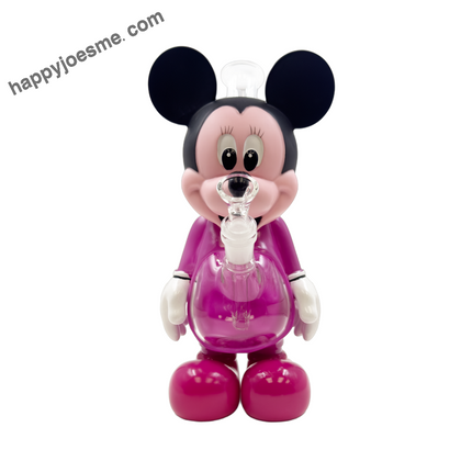 10” Minnie Acrylic/Glass Waterpipe
