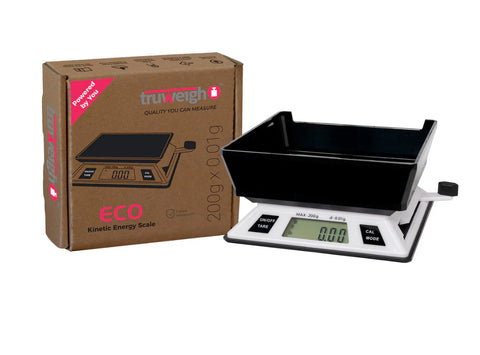 Truweigh ECO Kinetic Energy Mini Scale - 200g x 0.01g