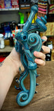 11" Abstract Wig-Wag Dry Pipe