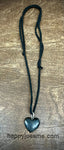 Wooden Heart Adjustable Necklace