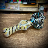 6" Fancy Fumed/Striped/Dotted Dry Hammer