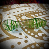 4.5” Spun Silver Fume Handpipe