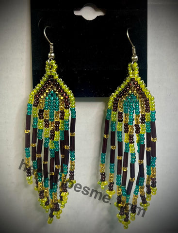 Seed Bead Handmade Earrings