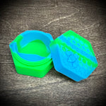 2x2 Silicone Honeycomb w/Bee Dab Container
