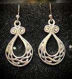Celtic 925 Sterling Silver Earrings