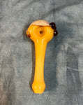 Yellow Handpipe W/Colored Front