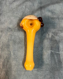 Yellow Handpipe W/Colored Front