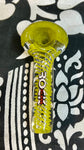 4” Rock Glass Swirl Solid Head Handpipe