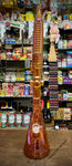 25” Amber Iridescent Glass Assault Rifle Waterpipe