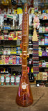 25” Amber Iridescent Glass Assault Rifle Waterpipe