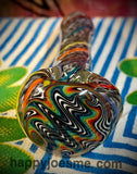 Rainbow Wig-Wag Handpipe