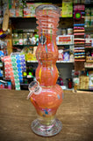 12” Meteor Shape W/Wrap Waterpipe