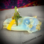 UV Claw/Angler Fish/ W Barnacles ￼Handpipe - Mrs Claws/Hareball Collab