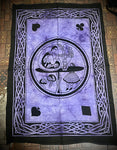 45X27 Purple/Black Assorted Tapestry