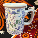 Set of Two Floral Mugs