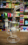 Perk Tech Slightly Bent Neck W/ Fritted Disc Perc