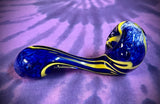 5” Sunburst Frit Sherlock by Baked Glass