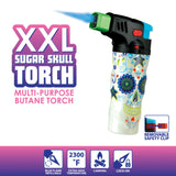 Smokezilla Xxl Sugar Skull Refillable Torch
