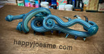 11" Abstract Wig-Wag Dry Pipe