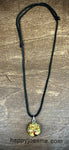 Glass Tree Adjustable Necklace