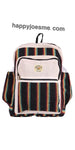 Hemp Backpack Rasta Stripe